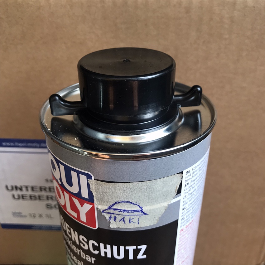 Chai sơn phủ gầm ô tô (xịt phủ gầm ô tô) chống rỉ sét Liqui Moly 1L màu đen nhập Đức