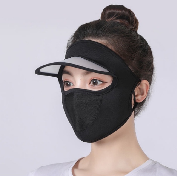 Khẩu trang Ninja che kín mặt, thoáng khí, chống nắng có vành tiện dụng cho nam nữ