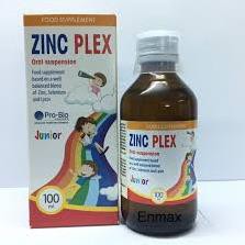 Zinc Plex.Siro Bổ Sung Kẽm  Và Các Vitamin Khoáng Chất Giúp Tăng Sức Đề Kháng Miễn Dịch Cho Bé