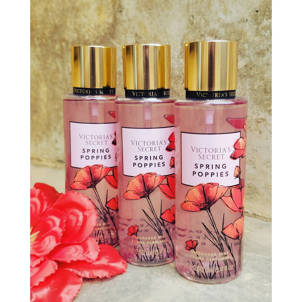 [BODYMIST] Xịt thơm toàn thân Bodymist Victoria’s Secret hương Spring Poppies