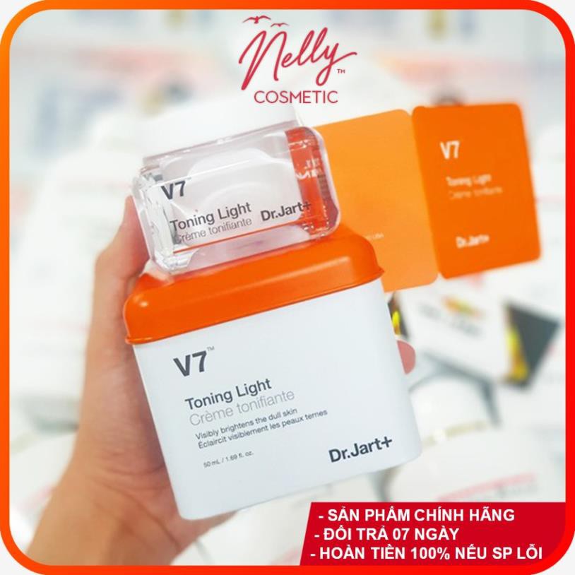 Hàng Hàn- Kem Dưỡng Trắng Da V7 Toning Light Dr.Jart+ 50mL