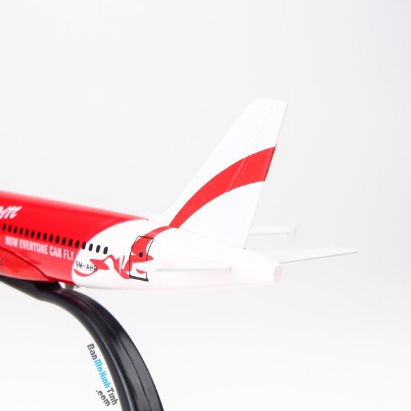 Mô hình máy bay Air Asia Airbus A320 20cm Everfly