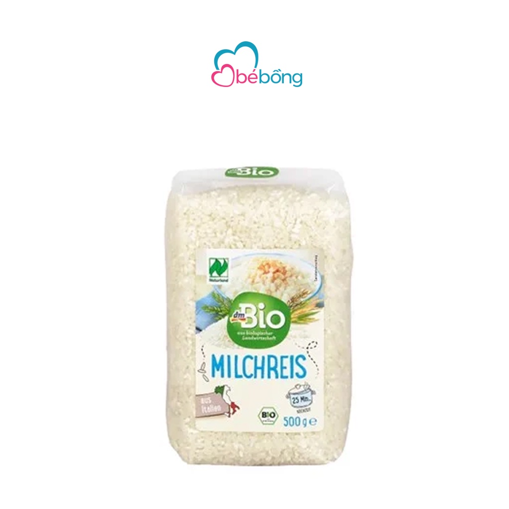 Gạo sữa hữu cơ bio 500g