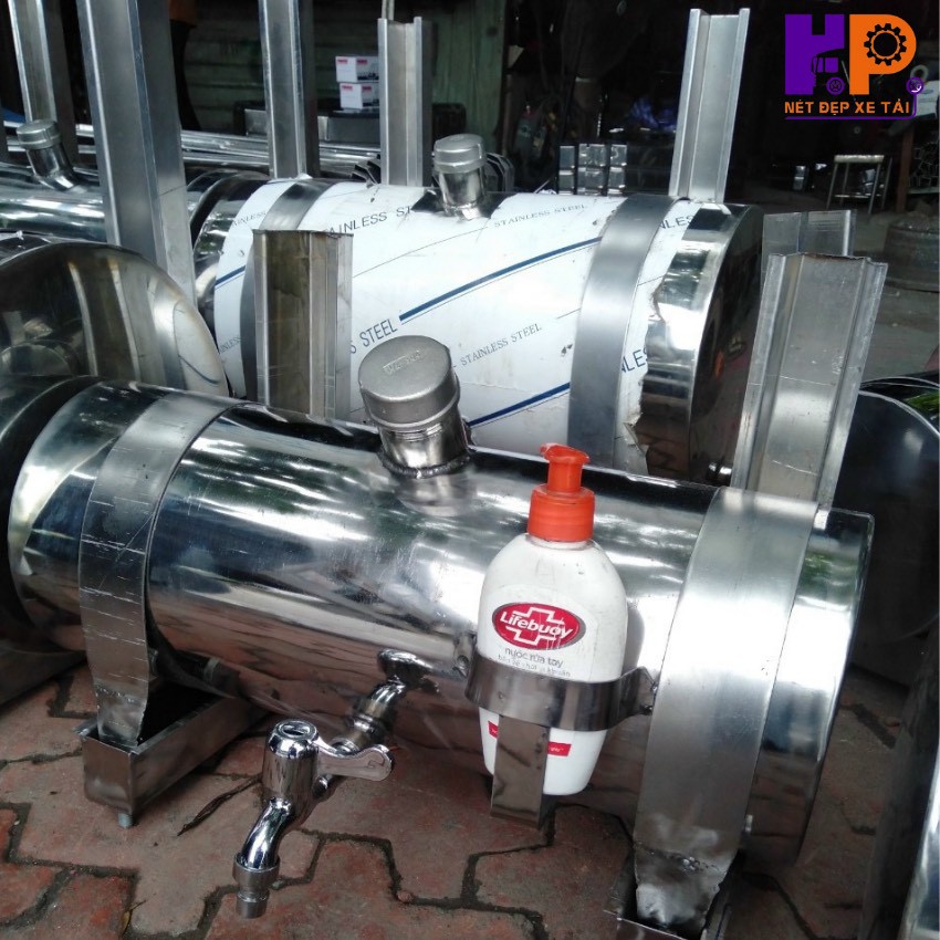 Bình Nước Inox Xe Tải 20L/30L/40L/50L/60L/...