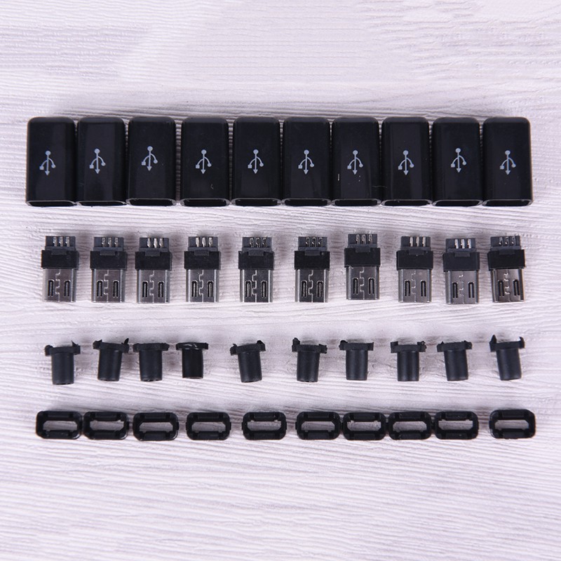 Bộ 10 Đầu Nối Giao Diện micro usb diy