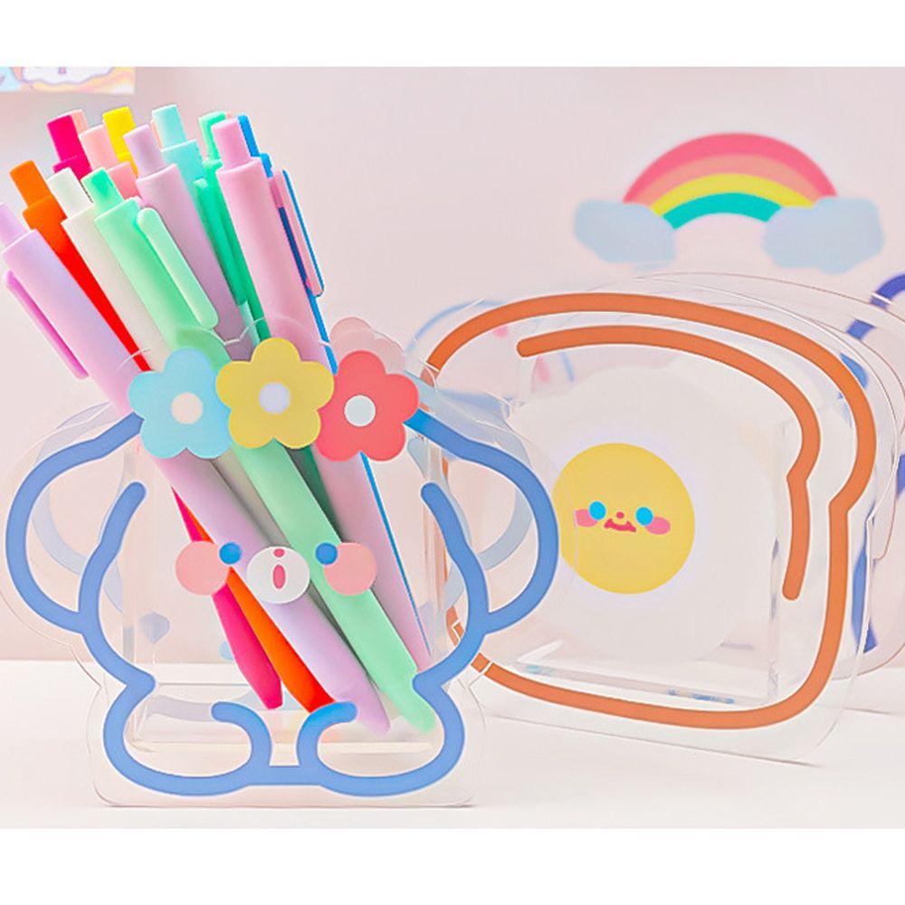 PEWANY Giá Đỡ Bút / Mỹ Phẩm Để Bàn Bằng Acrylic Hình Chú Thỏ Dễ Thương Tiện Dụng Cho Văn Phòng