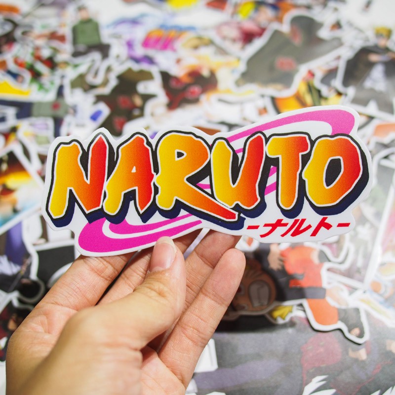 Sticker hình dán naruto set 15 và 30 sticker