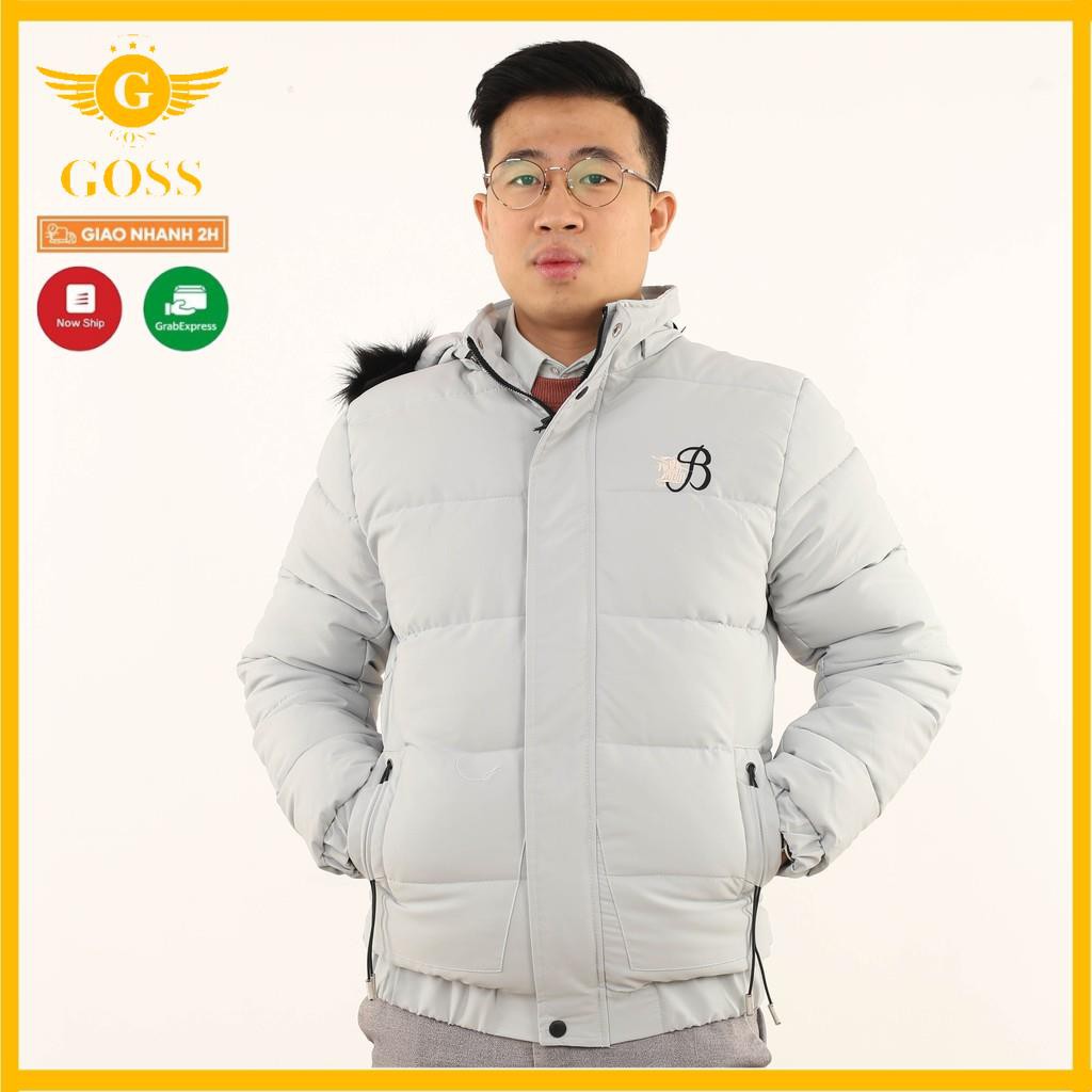 ⭐️Mặc là Mê⭐️ Áo phao nam cao cấp ba lớp mũ lông siêu ấm GOSS - Áo khoác phao nam đẹp chính hãng | BigBuy360 - bigbuy360.vn
