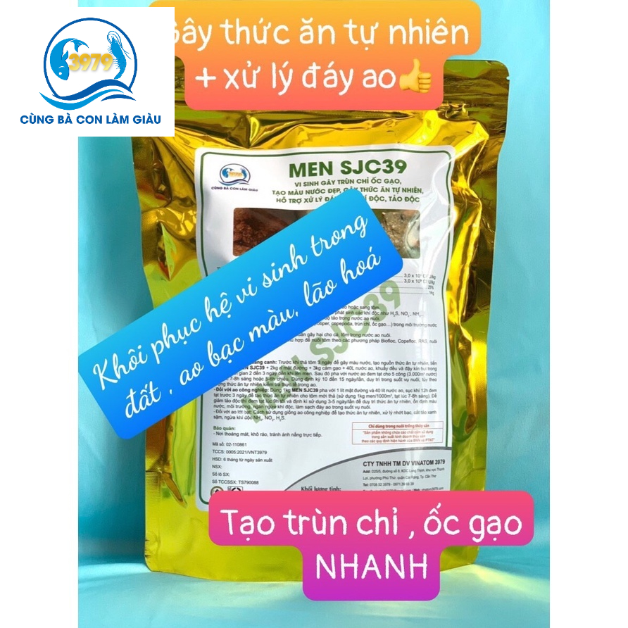 MEN SJC39- MEN VI SINH CHUYÊN GÂY THỨC ĂN TỰ NHIÊN
