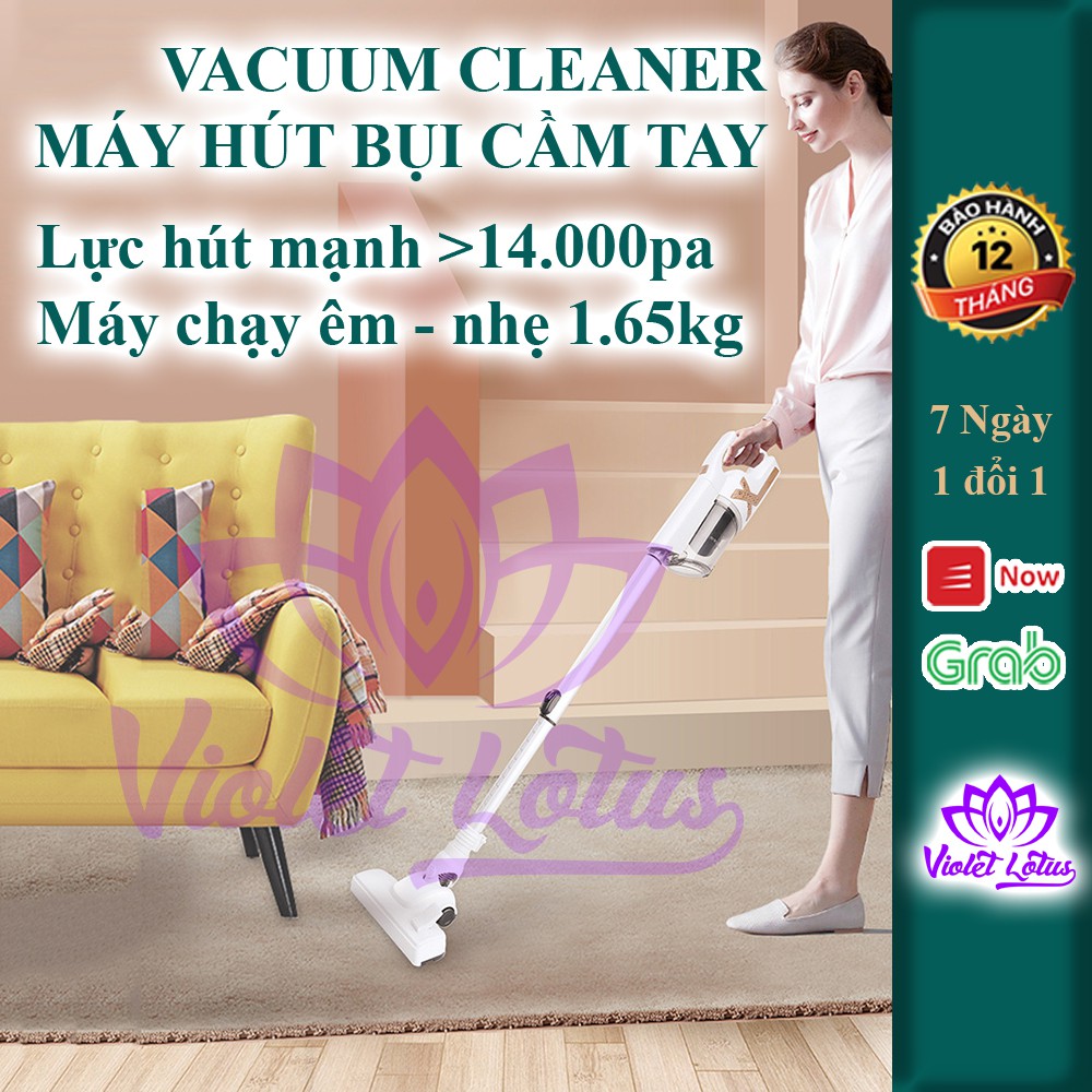 Máy Hút Bụi Cầm Tay Gia Đình ✅ FreeShip ✅ Hút lông mèo 1.65kg 700W Hút mạnh 14000Pa - Ehome - | WebRaoVat - webraovat.net.vn