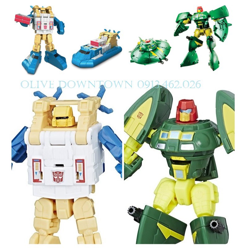 📍 Bộ 2 Mô hình lắp ráp Robot cao 10cm - Transformers dòng Legends hàng VNXK Nhật