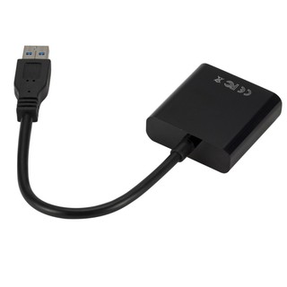 Cáp chuyển đổi Usb 3.0 sang Vga gắn từ máy tính sang màn hình cổng Vga có cài river mới dùng được.