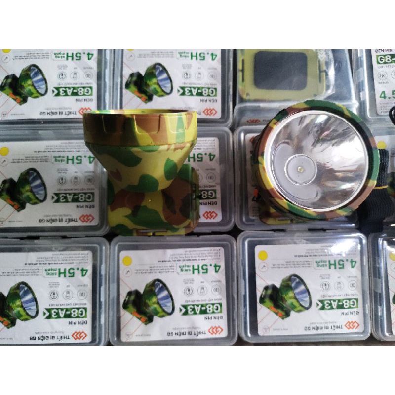 Đèn pin đội đầu A3 choá 80mm siêu sáng