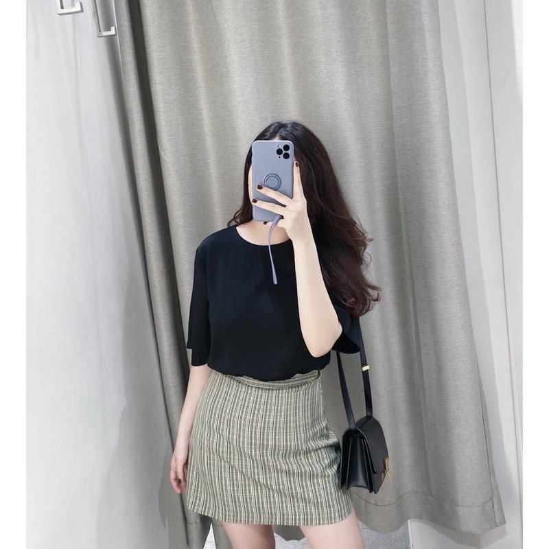 Chân Váy kẻ C'est Lavie