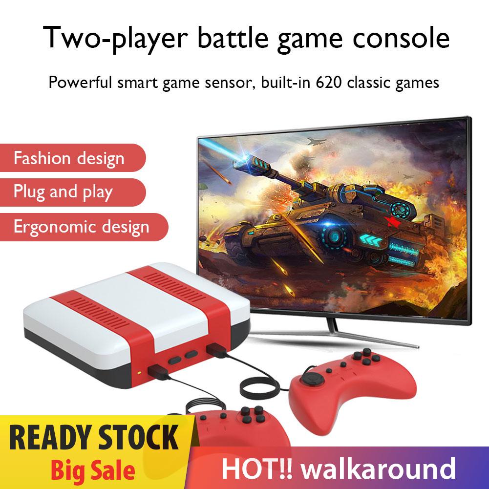 walkaround Handheld TV Game Console Build in 620 Games for NES FC Retro Video Player