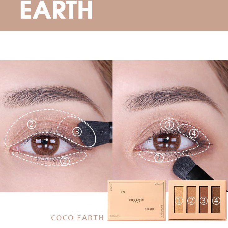 Phấn mắt MKUP Luminous Dawn Eye Shadow-18gr