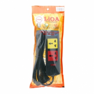 Ổ cắm điện 4 lỗ đa năng (2 lỗ 2, 2 lỗ 3) Lioa 2D2S32