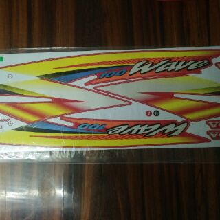 Bộ tem Wave Thái 2003 màu đỏ hàng nhập thái