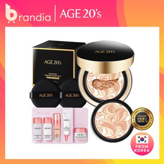 [Hàng mới về] Set phấn phủ dưỡng da AGE20's kèm 2 lõi thay thế và bộ chăm sóc da 5 món