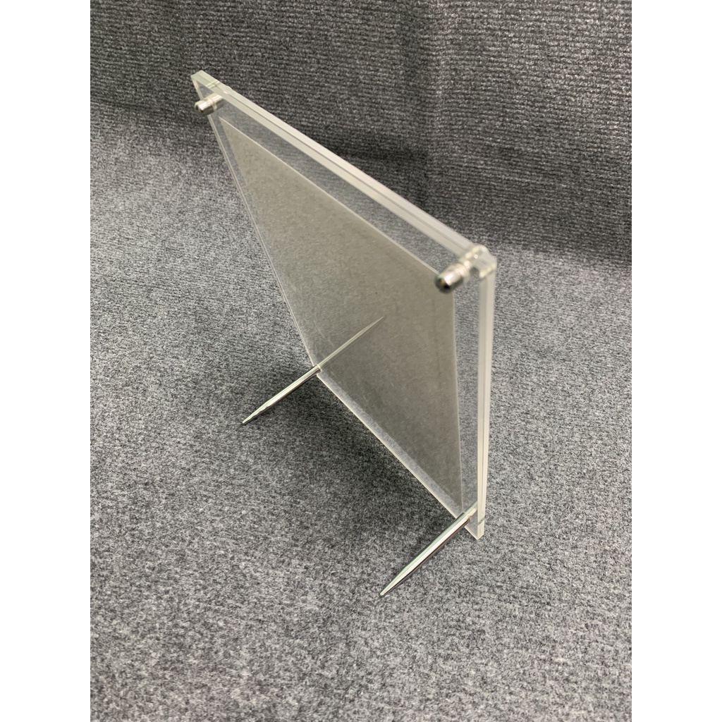 Khung ảnh A4 để bàn mica trong