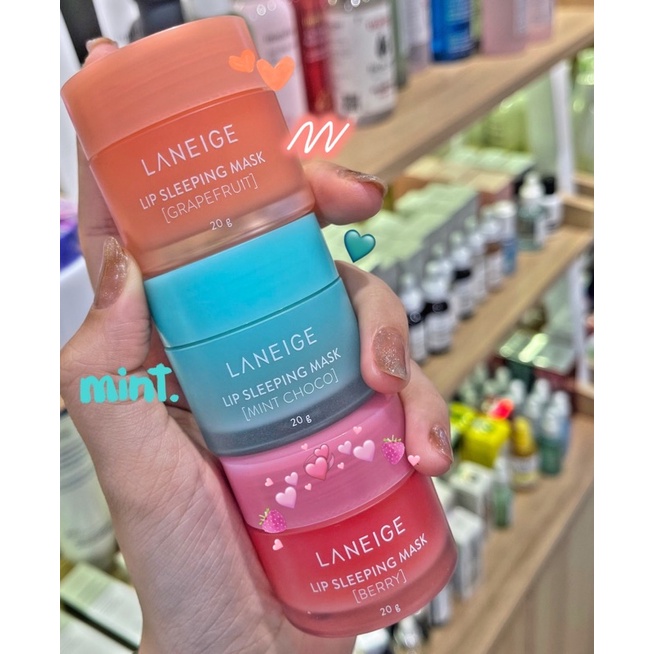 Mặt Nạ Ngủ Môi Laneige Lip Sleeping Mask Đủ Size