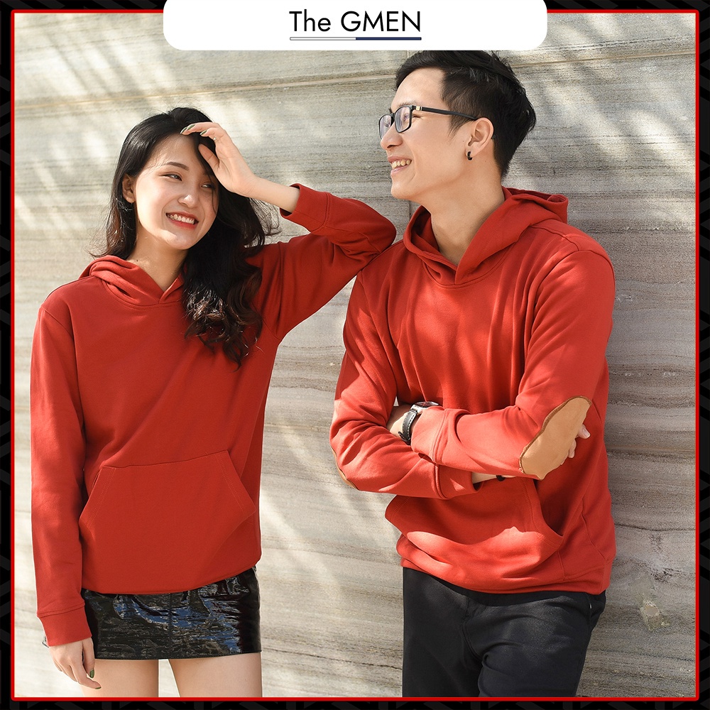 Áo Hoodie nam vải nỉ The GMEN có túi thiết kế tay gấu chất liệu da ấn tượng