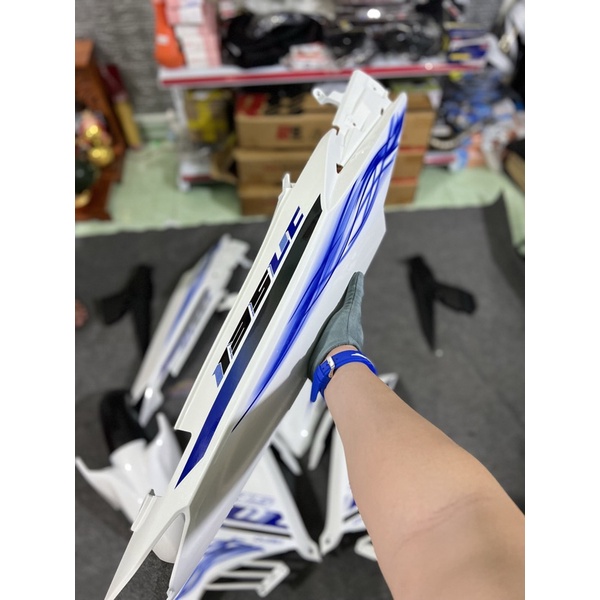 Dàn Áo Exciter135 Full Trắng