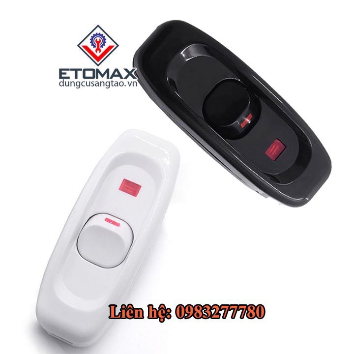 Công tắc bật tắt quả nhót có đèn báo