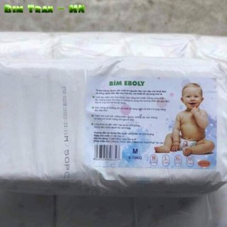 [Bỉm Trần - HN] [Siêu Rẻ] Combo 100 bỉm quần Eboly M,L,Xl,XXL [Chính Hãng]