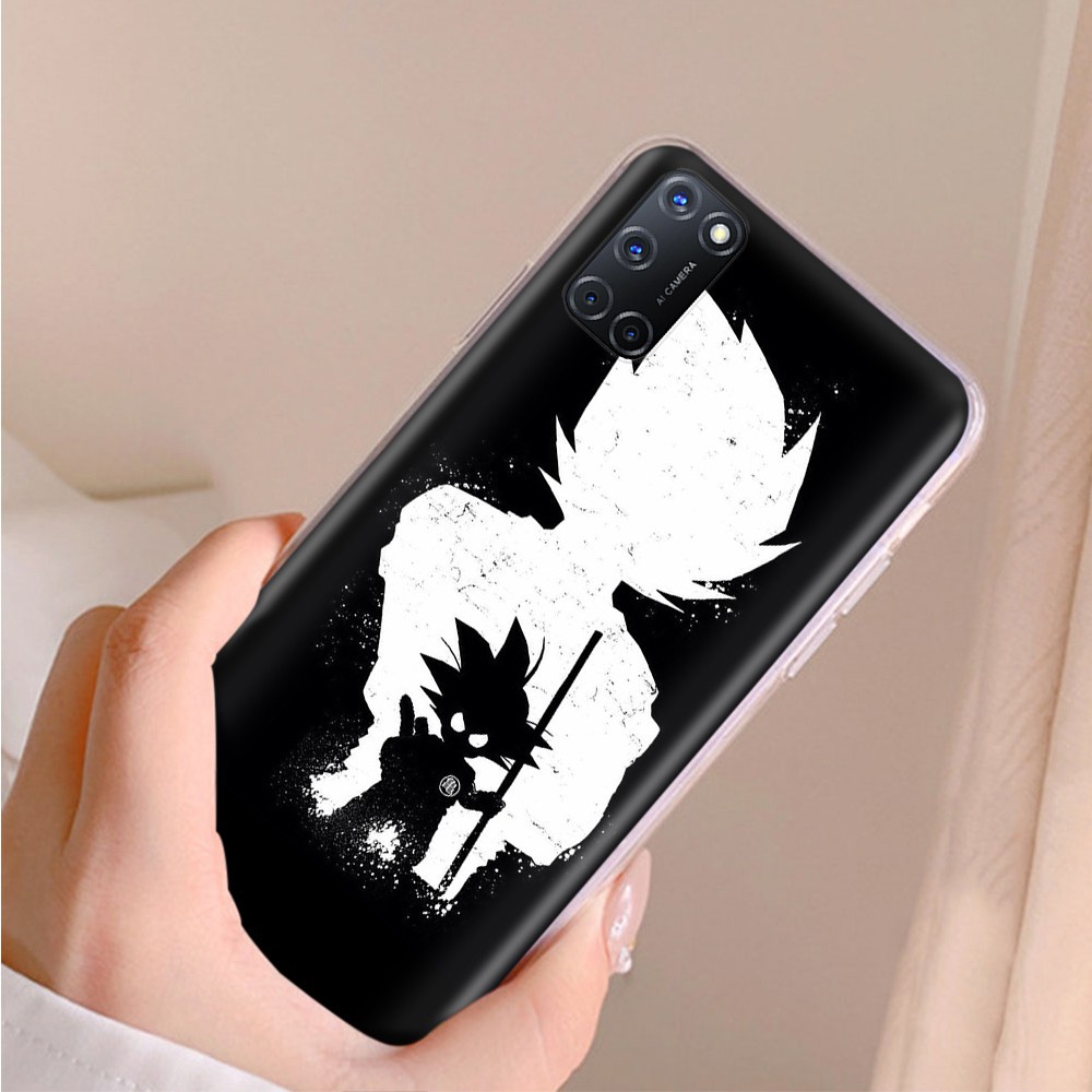 Ốp Điện Thoại Mềm Trong Suốt Hình Dragon Ball Gt100 Cho Oppo A1 A1k Find X2 Pro A92 A92s A91 A39 A37 A59