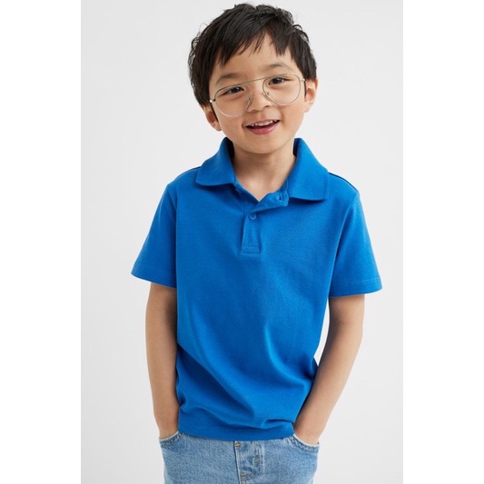 Áo polo bé lớn HM auth size 18m-14y