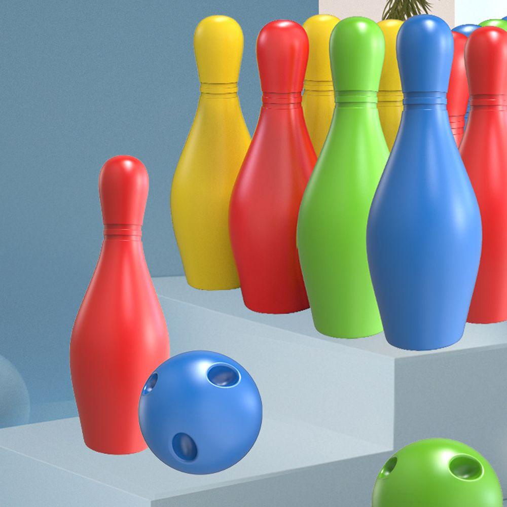 LUOL Bộ Đồ Chơi Bowling Trong Nhà Và Ngoài Trời Kích Thước 11-20cm Dành Cho Gia Đình