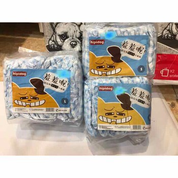 Bỉm chó mèo Hippidog dành cho chó đực và cái (BÁN TỪNG CÁI)