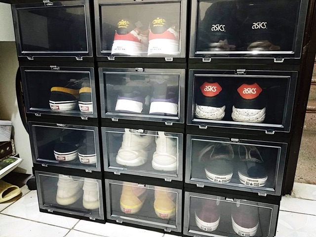 Sneaker Box, hộp đựng giày thông minh nhựa Việt Nhật