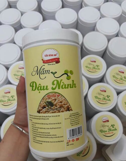MẦM ĐẬU NÀNH NGUYÊN XƠ CẦU BÌNH AN HỘP 500G | BigBuy360 - bigbuy360.vn