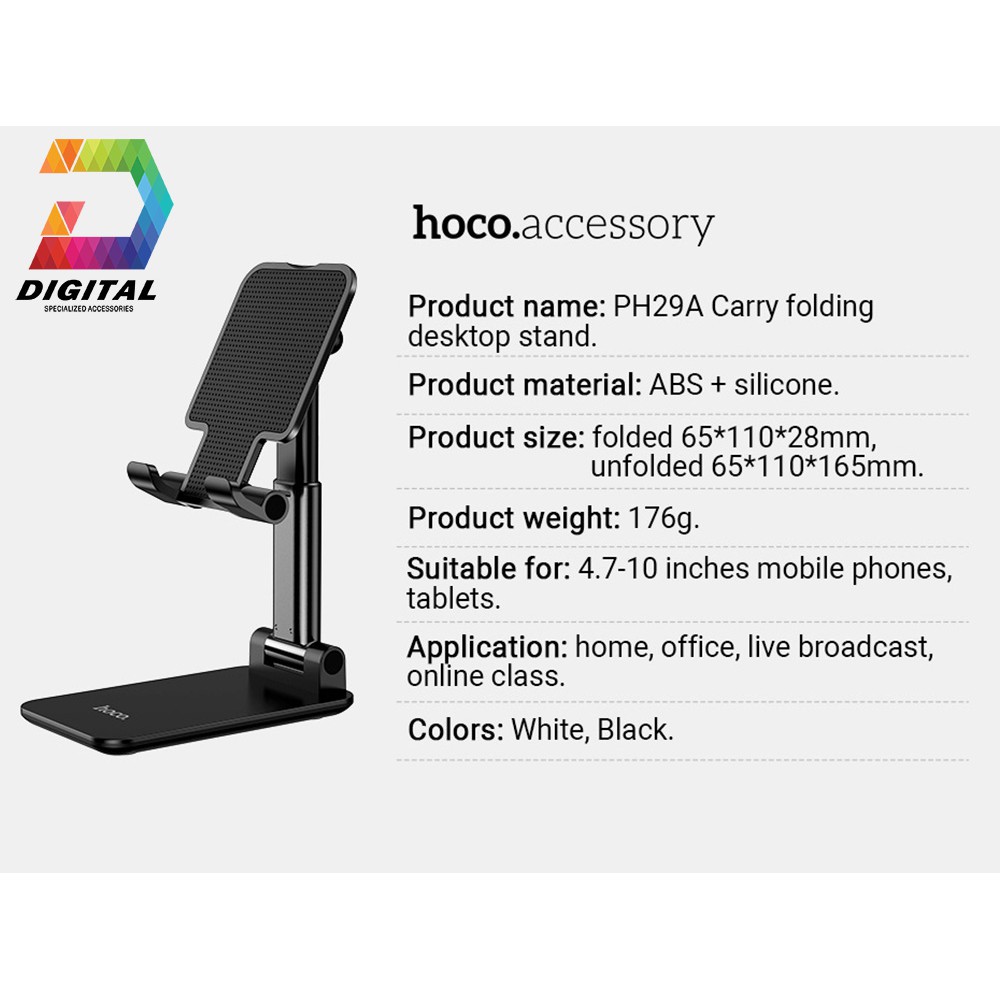 Giá Đỡ Điện Thoại, Máy Tính Bảng Hoco PH29A Chính Hãng