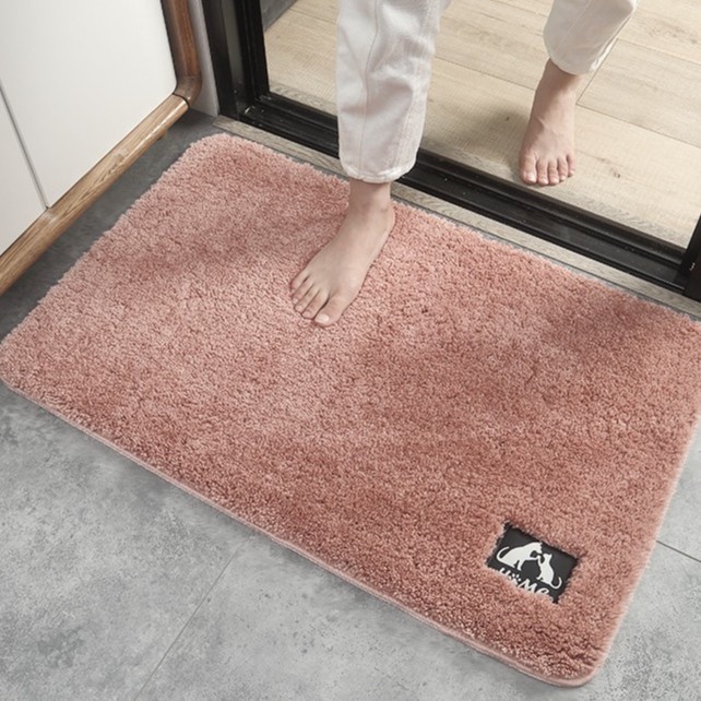 Thảm Lau Chân Chùi Chân Nhà Tắm Lông Nỉ cao cấp giá rẻ đế cao su hút nước . chống trơn trượt