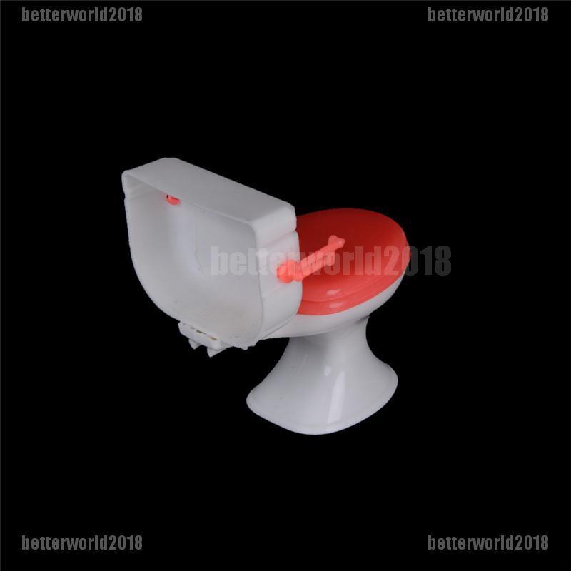 Mô Hình Toilet Đồ Chơi Bằng Nhựa Chất Lượng