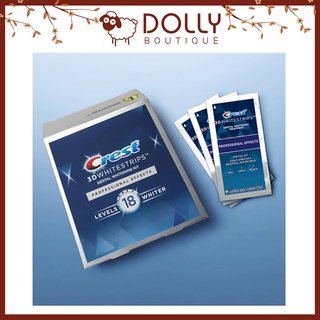 Miếng dán trắng răng Crest 3D Whitestrips Dental Whitening Treatments 1 miếng