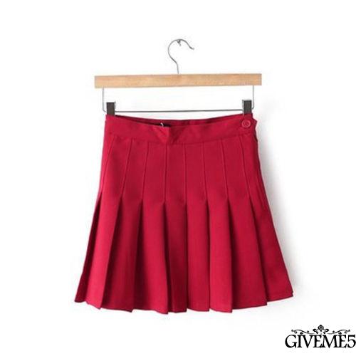 Chân Váy Xòe Màu Trơn Thời Trang Nữ Tính