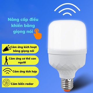 Bóng Đèn Led Cảm Biển Chuyển Động Thông Minh Cảm Ứng Tự Động Sáng Đui Xoáy ĐÈN DAIKI