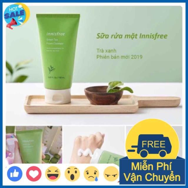 ❤NEW❤ sữa rửa mặt innisfree trà xanh chính hãng | BigBuy360 - bigbuy360.vn