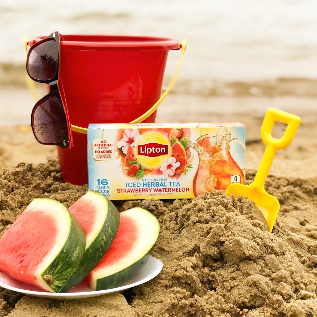 Trà Lipton uống lạnh vị trái cây , túi lọc family size pha bình lớn