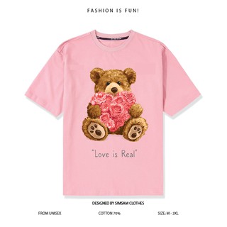 Áo Thun Đôi Gấu Teddy Đáng yêu