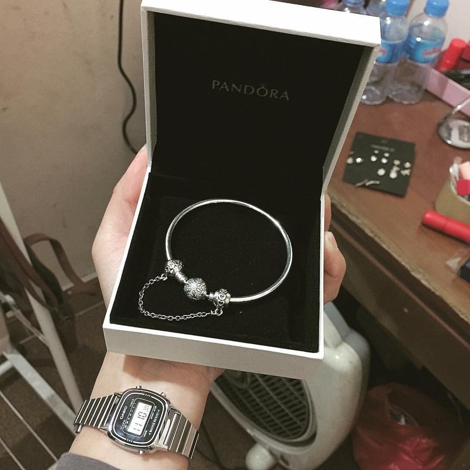 Đồng hồ cặp đôi nam nữ CASIO A158 - LA670 SILVER MẶT ĐEN tuyệt phẩm tình nhân máy nhật zin | BigBuy360 - bigbuy360.vn