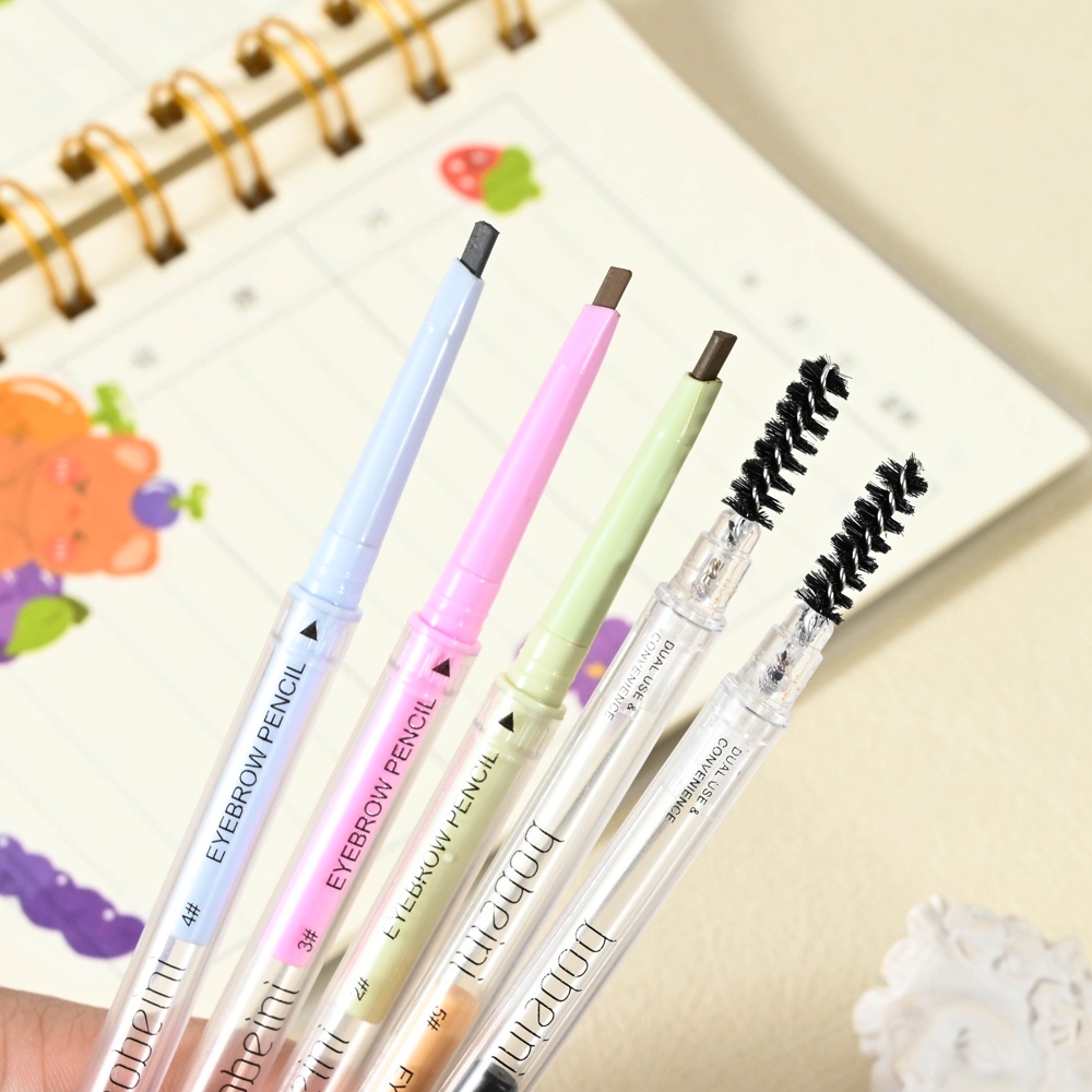 Bút Chì Kẻ Lông Mày Dạng Lỏng Hai Đầu Màu Trong Suốt Tự Nhiên