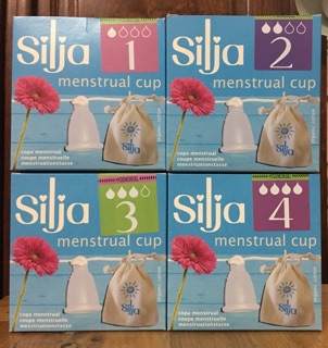 Cốc nguyệt san Silja - của Đức (Kèm túi vải. Tặng thêm cốc tiệt trùng, 10 viên tiệt trùng)