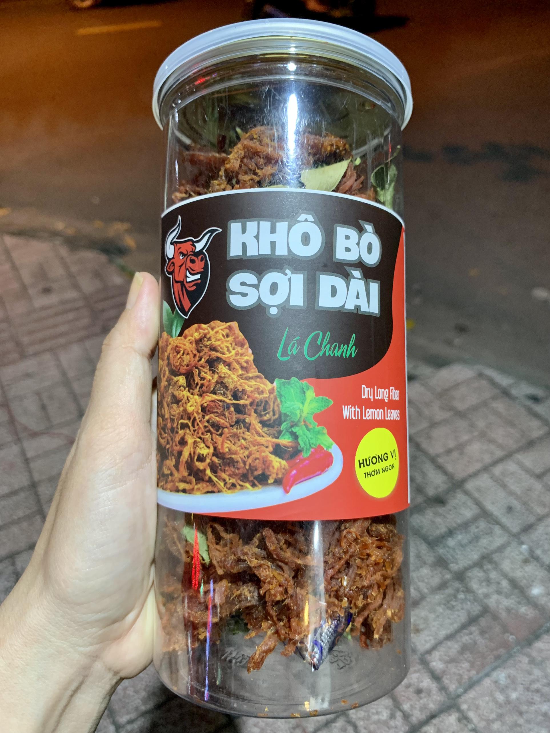 Khô Bò Sợi Lá Chanh 300g - Ăn Vặt 492