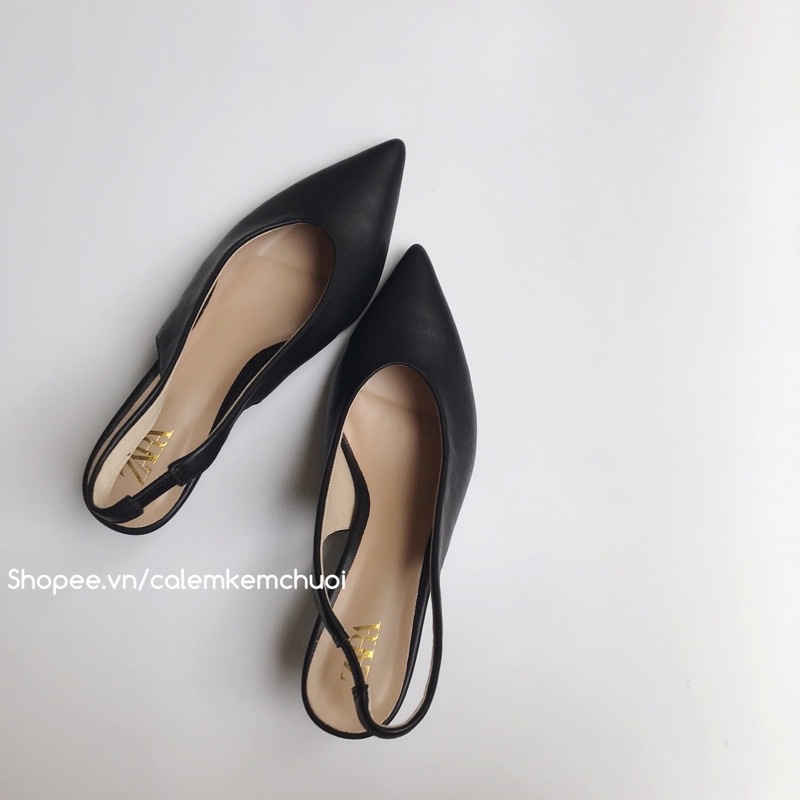 Giày sandal khoét U ZARA