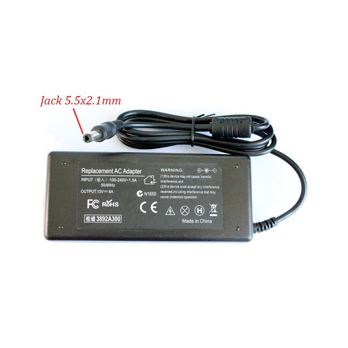 Adapter 15V 6A 90W Sạc Loa Kéo, Imax B6